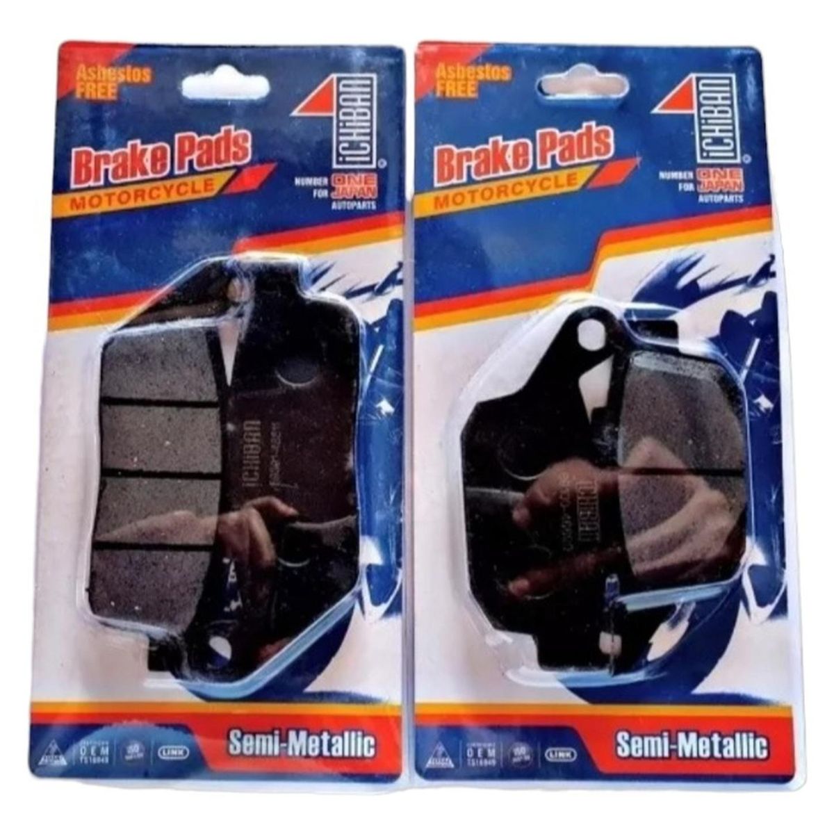 GENERICO - Pastillas Freno Delanteras + Traseras Yamaha Fzn 150 3.0/4.0