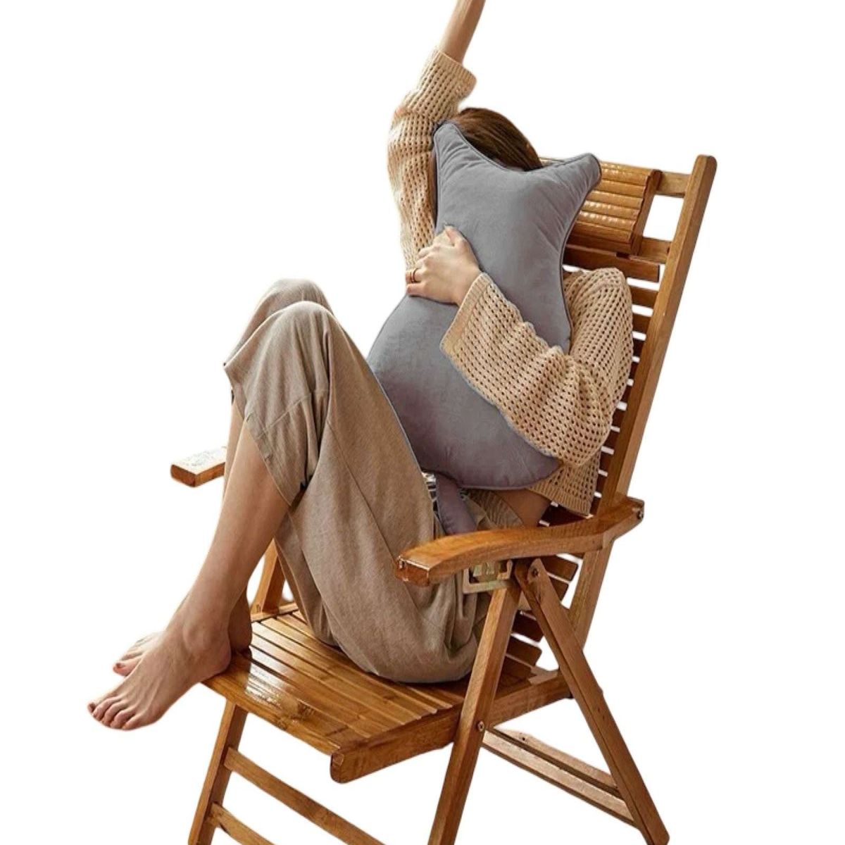 GENERICO - Cojin de Gato Extra Suave para decorar o apego para niños