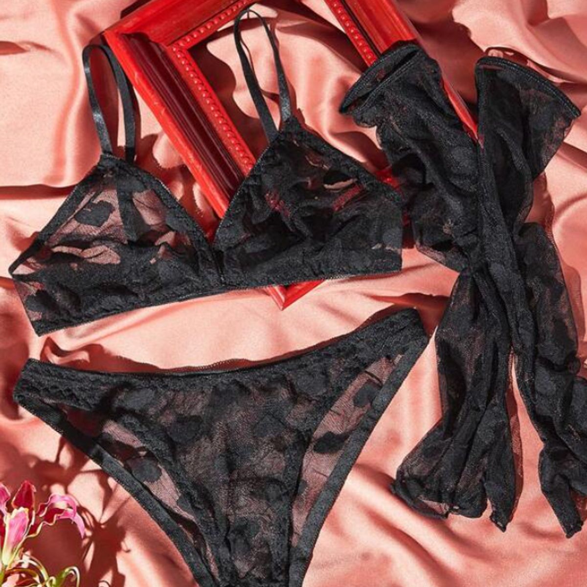 KIRAMA CLOTHING STORE - Conjunto Sexy Morado Transparente  Estilo Halloween