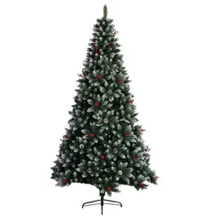 GENERICO - Arbol de Navidad Nevado 180cm