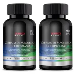 ZEO SPORT - Citrato De Magnesio + Triptofano Zeo 2x90 Capsulas