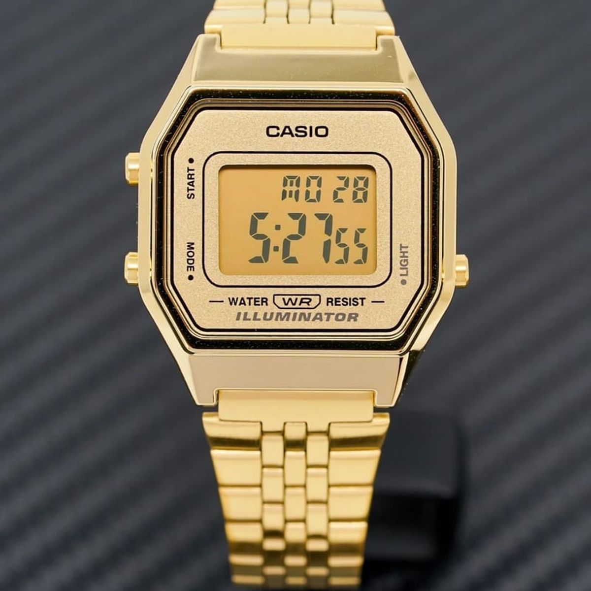 CASIO - RELOJ CASIO LA680WGA-9D MUJER METAL VINTAGE