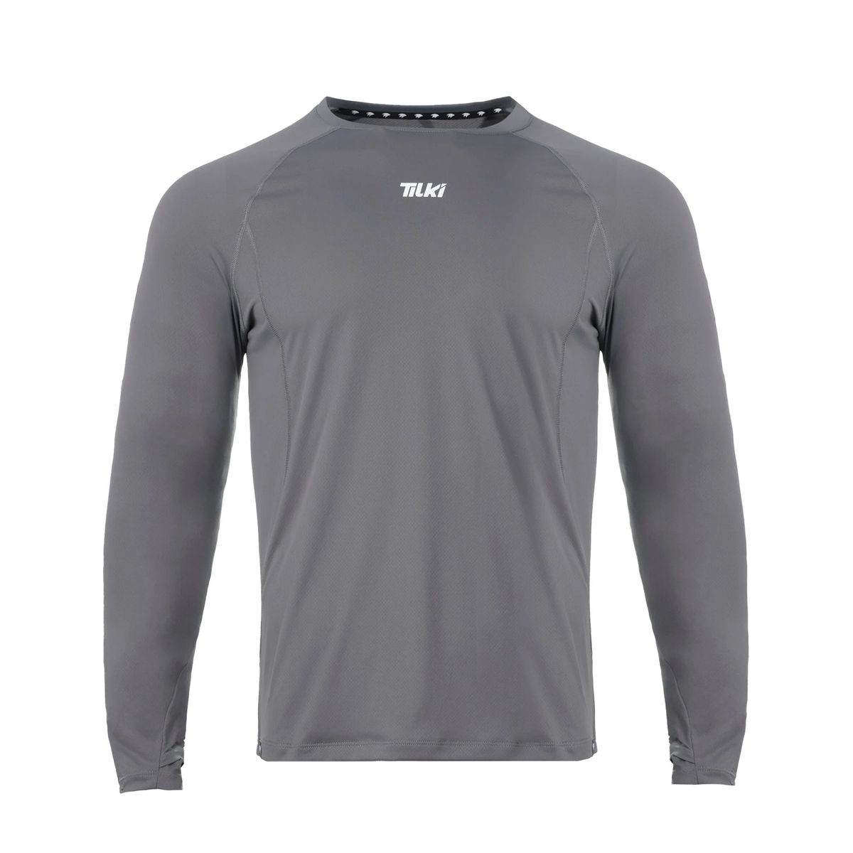 TILKI - Polera Tilki Manga Larga Poly Lehinde Gris Tenis Padel