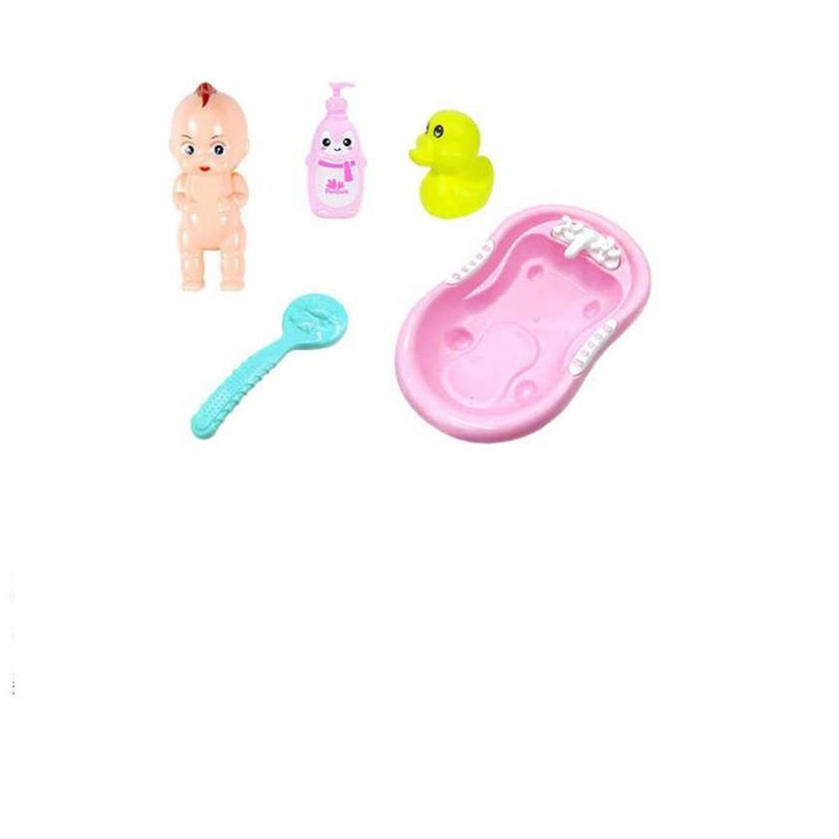 GENERICO - Set juguete bebe bañera
