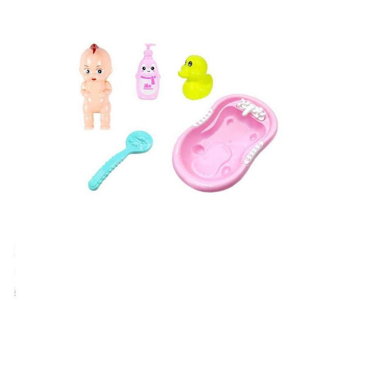 GENERICO - Set juguete bebe bañera