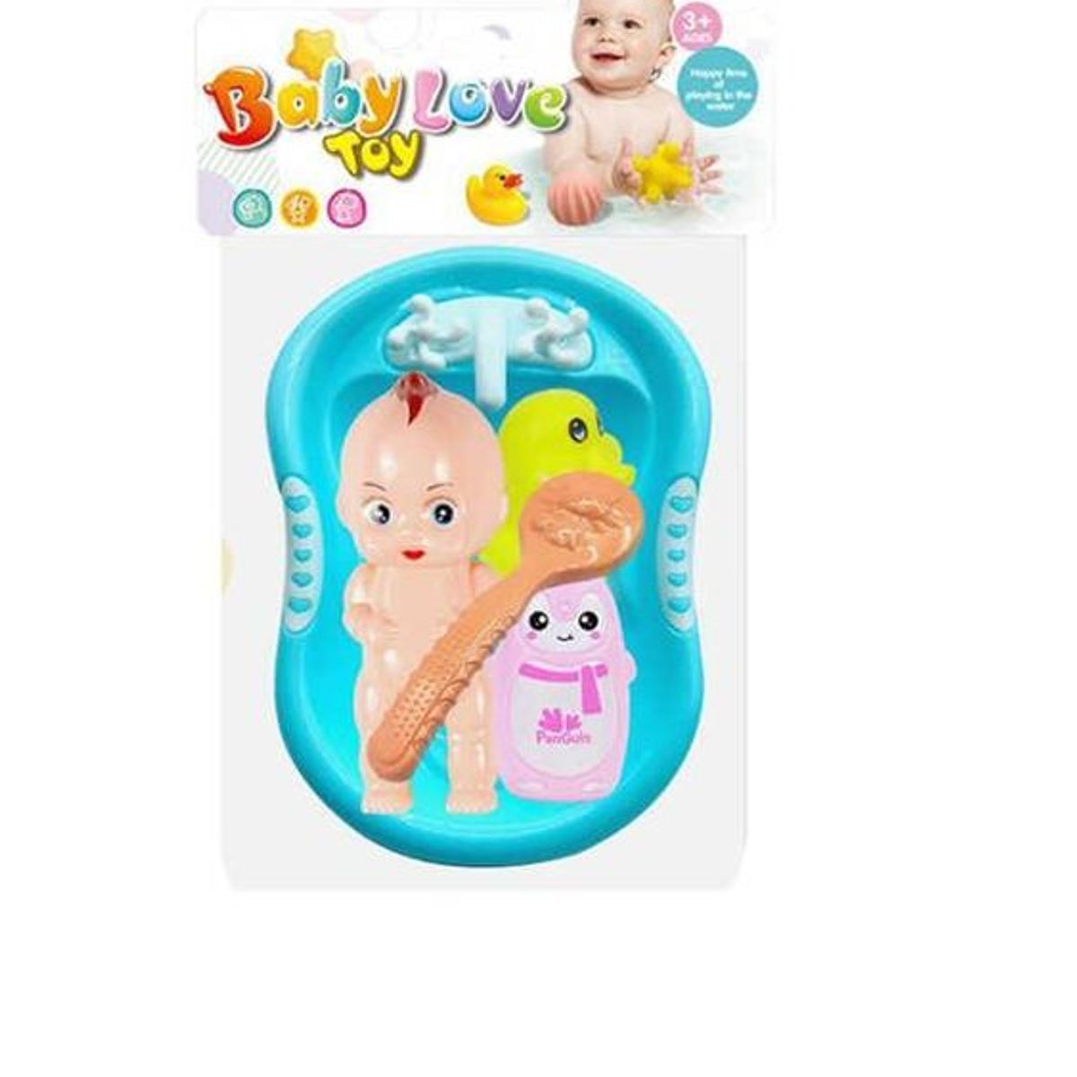 GENERICO - Set juguete bebe bañera