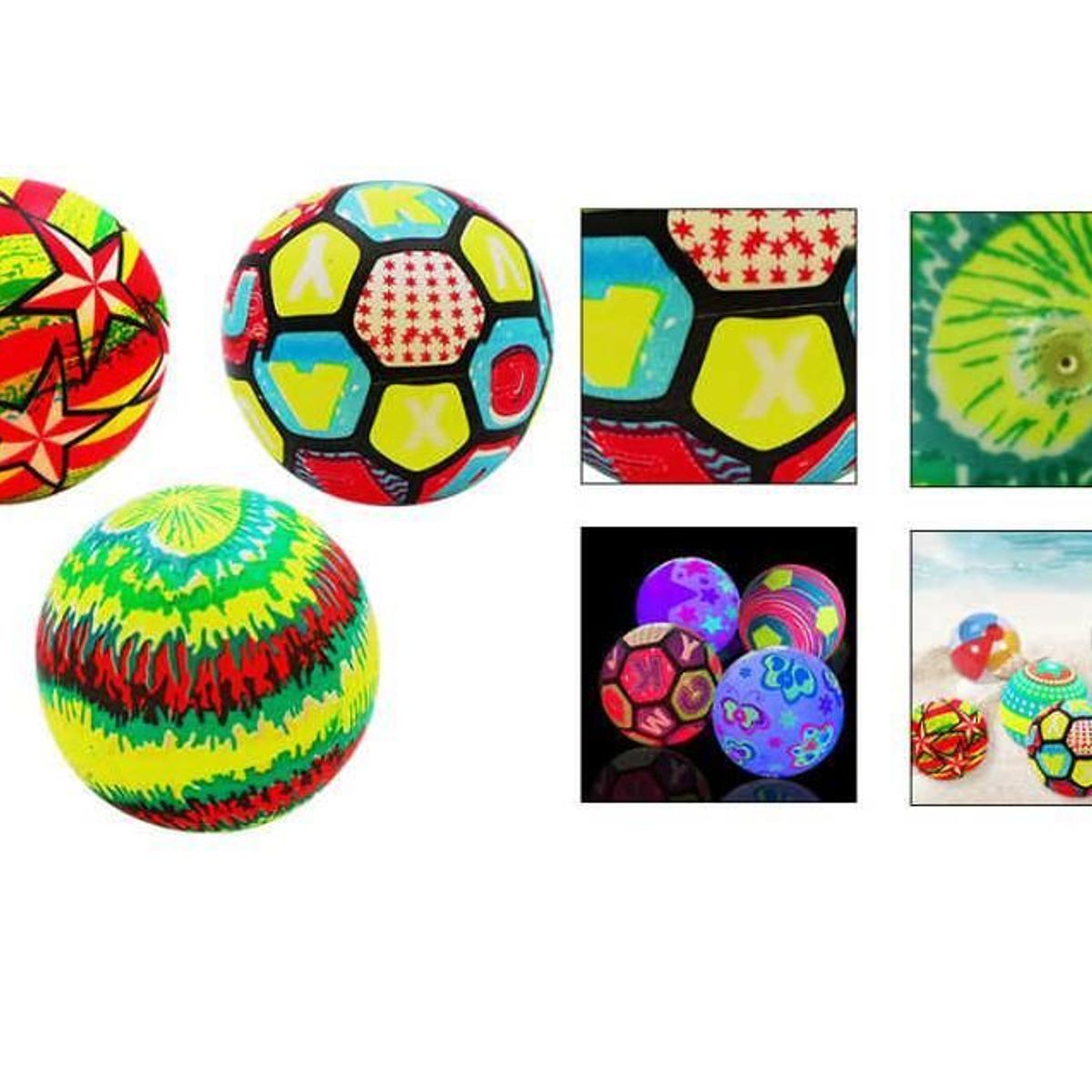 GENERICO - Pack x10 Pelotas saltarinas juguete de niño