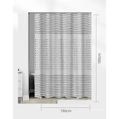 GENERICO - Cortina de Baño 180x180cm