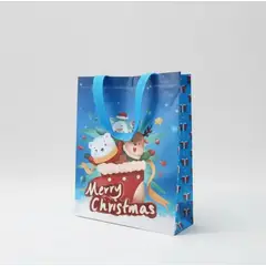 GENERICO - 24 Bolsas de Navidad Reutilizable