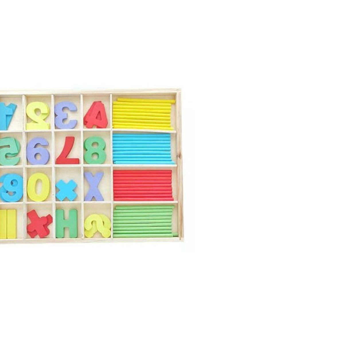 GENERICO - Juego De Madera Números Didáctico