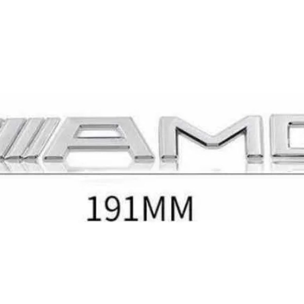 GENERICO - Insignia Emblema para Amg 2d Cromado