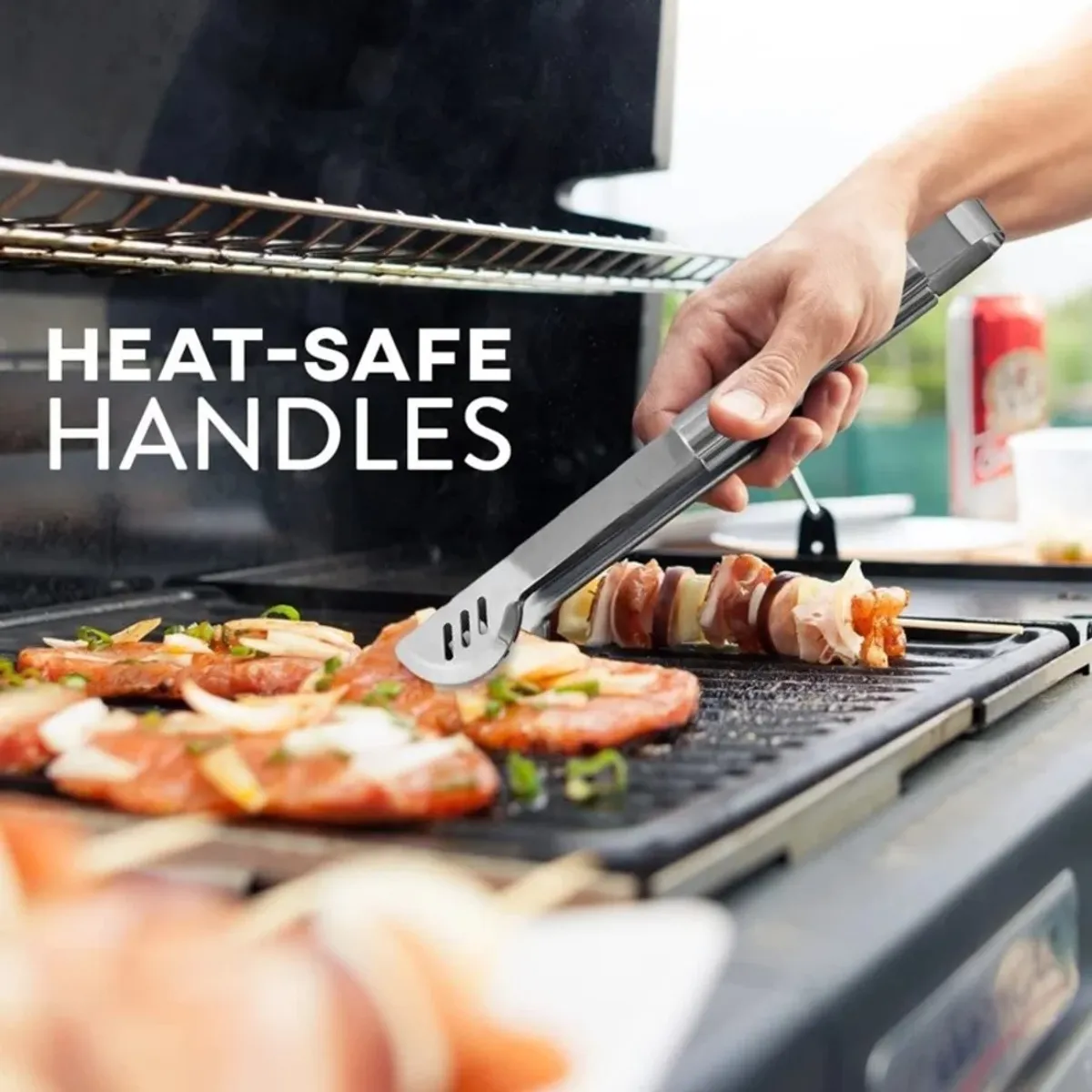 MOVI - MALETA DE LUJO CON SET PARRILLERO DE 18 PIEZAS ACERO INOX,