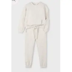 MAYORAL - Conjunto pantalón largo + polerón relieve