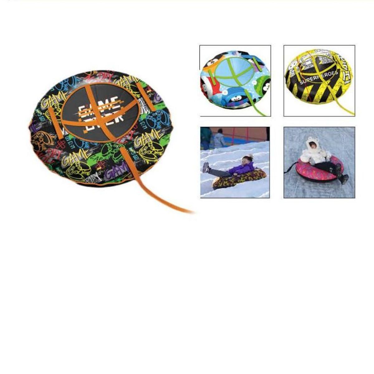 GENERICO - Trineo  Inflable De Nieve 80cm