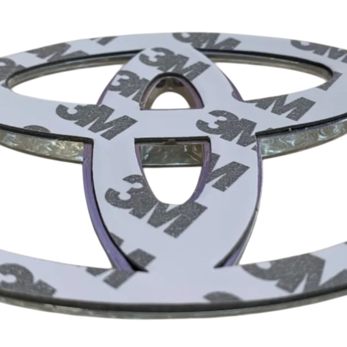 GENERICO - Insignia Emblema para Toyota 13x9 con Adhesivo