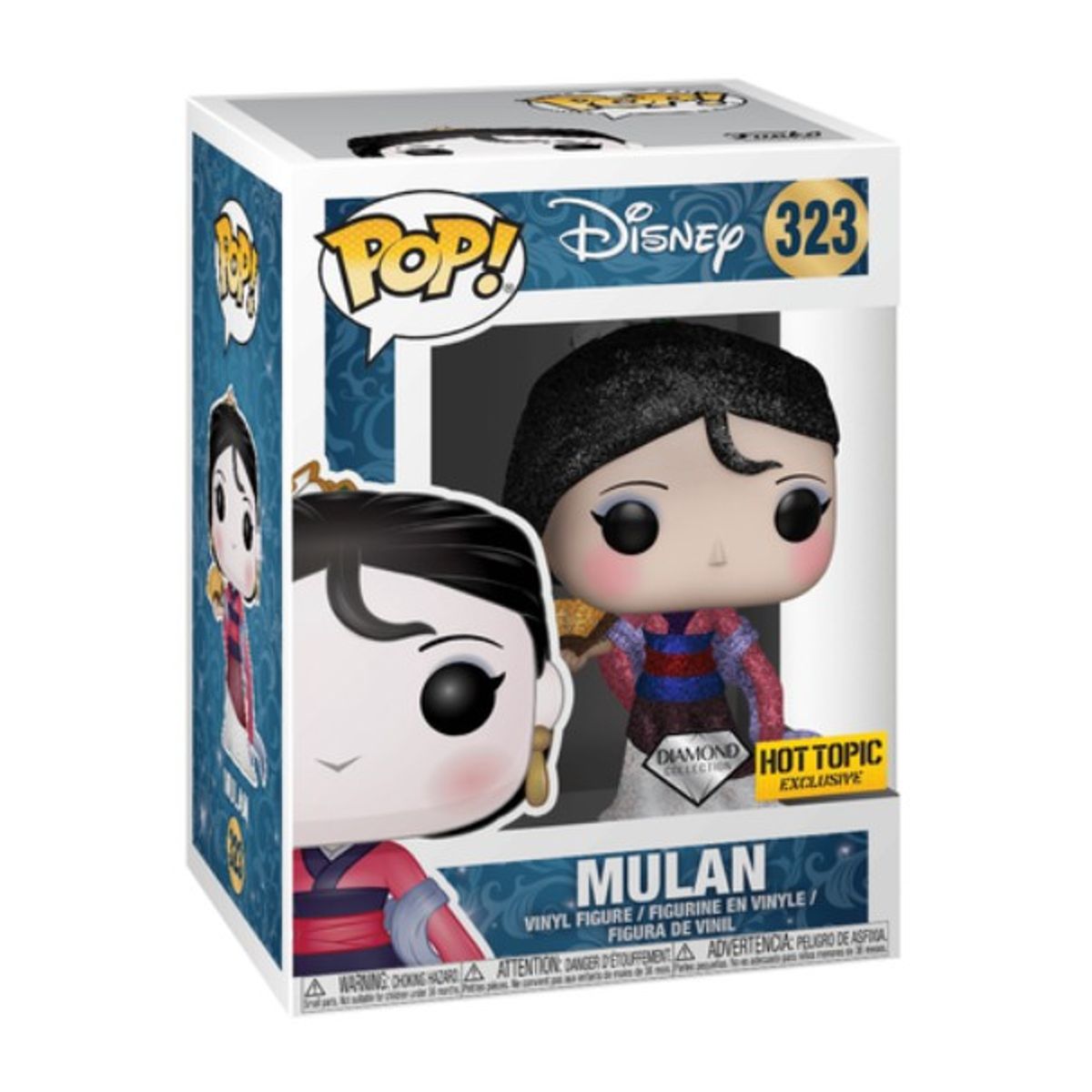 FUNKO - Funko Pop Disney – Mulan 323 + Protector