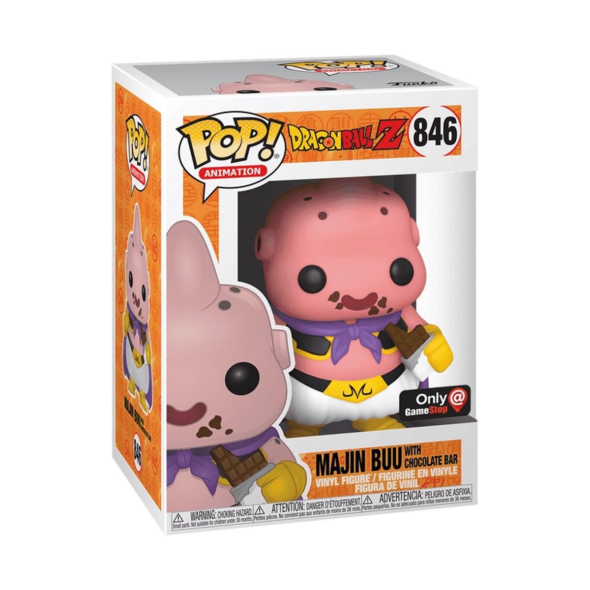 FUNKO - Funko Pop Dragon Ball – Majin Buu 846 + Protector
