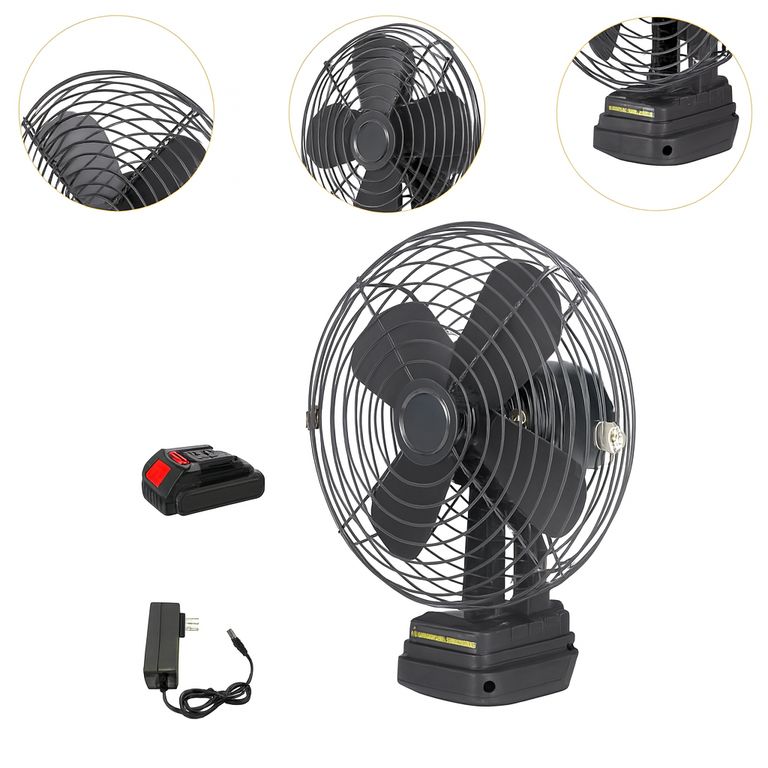 MOVI Ventilador Compacto USB Recargable para Escritorio