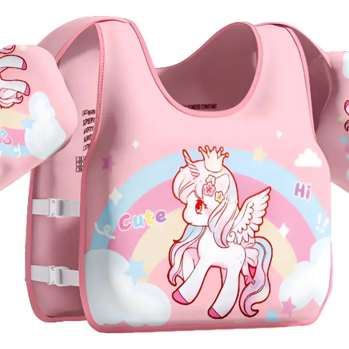 DEFENSOR FOREVER - Chaleco Salvavidas Niñas Flotador Piscina Y Playa Unicornio