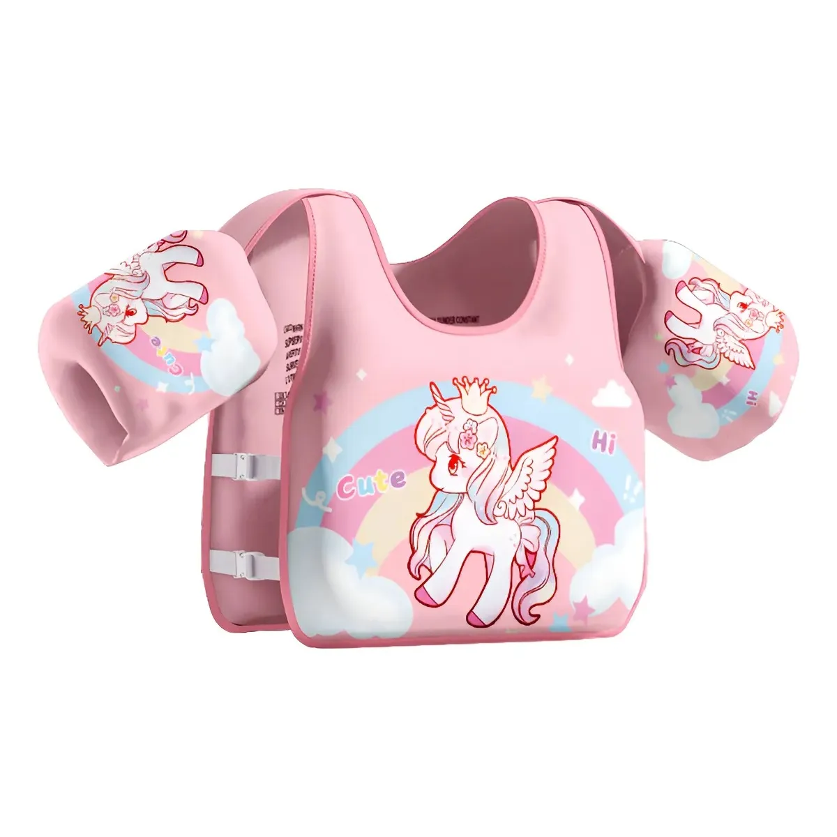 DEFENSOR FOREVER - Chaleco Salvavidas Niñas Flotador Piscina Y Playa Unicornio