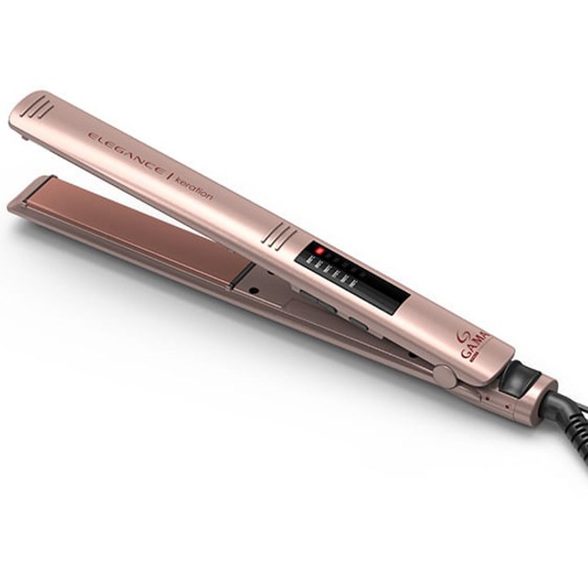 GAMA - PLANCHA ALISADOR CABELLO ELEGANCE LED KERATION GAMA DIG