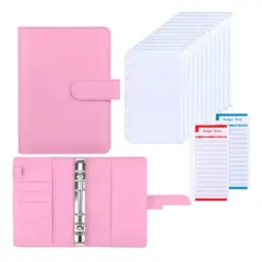 GENERICO - Budget Binder Carpeta Organizadora A6 De Dinero Para Ahorro
