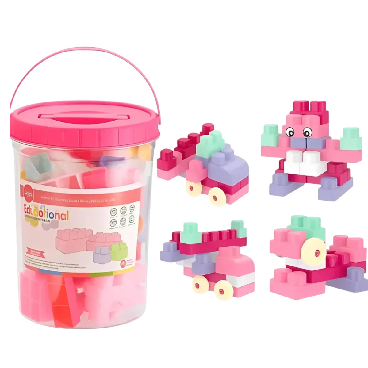 GENERICO - Bloques De Construcción Armables Para Niños Didáctico 120pcs