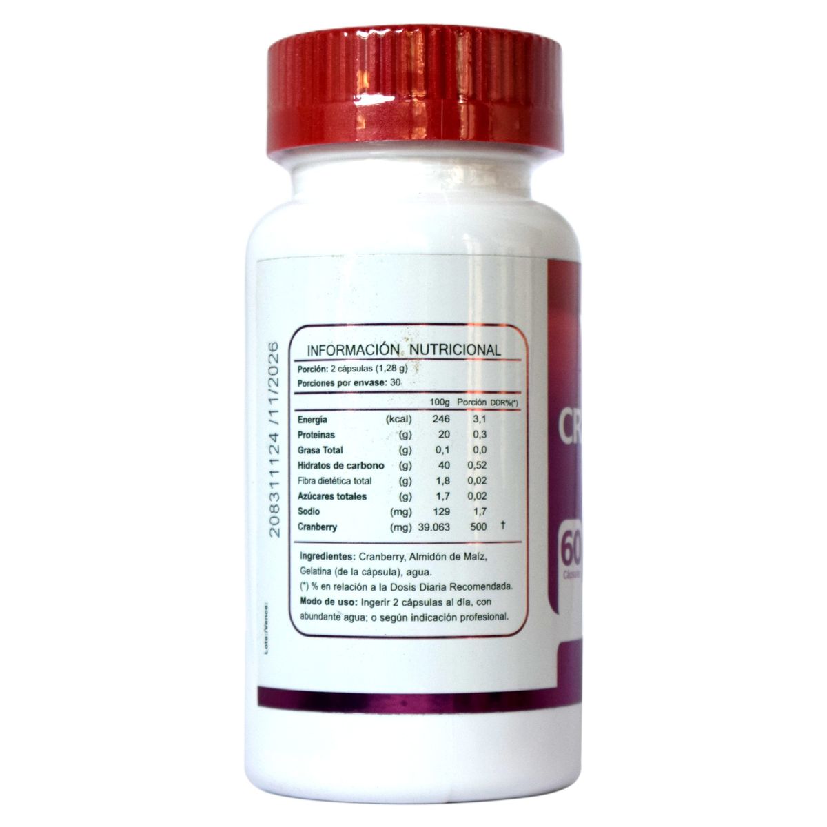 FNL - Cranberry 2 Frascos X 60 Capsulas Fnl