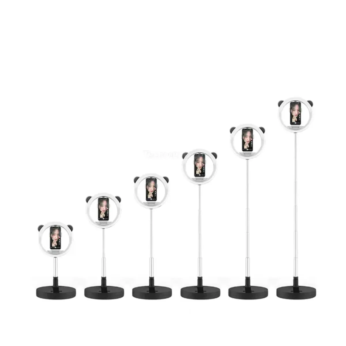 MOVI - ARO DE LUZ PORTATIL G2 BASE REDONDA