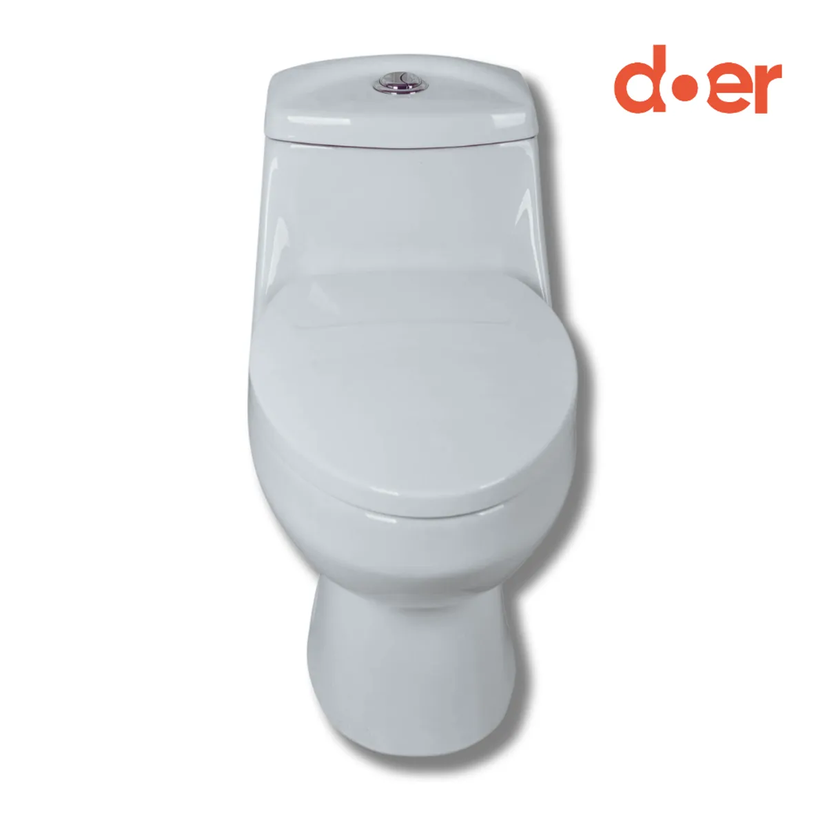 DOER - WC One Piece Tilcara Certificado doble descarga 4-6 litros Blanco