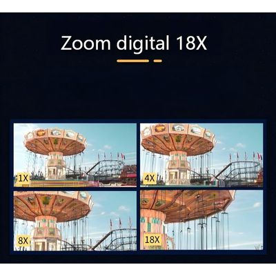 Imagen 2 del producto Cámara Doble Pantalla 2.4+1.3pulgadas - 4K 48MP Zoom 18X Rosado