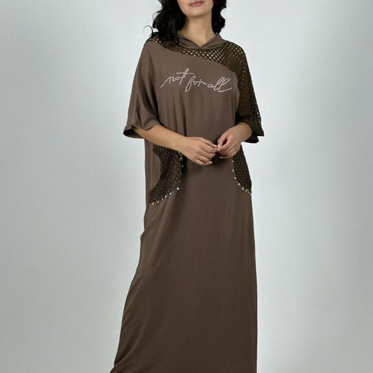 ENIGMATICA BOUTIQUE - Vestido Lino Largo Holgado