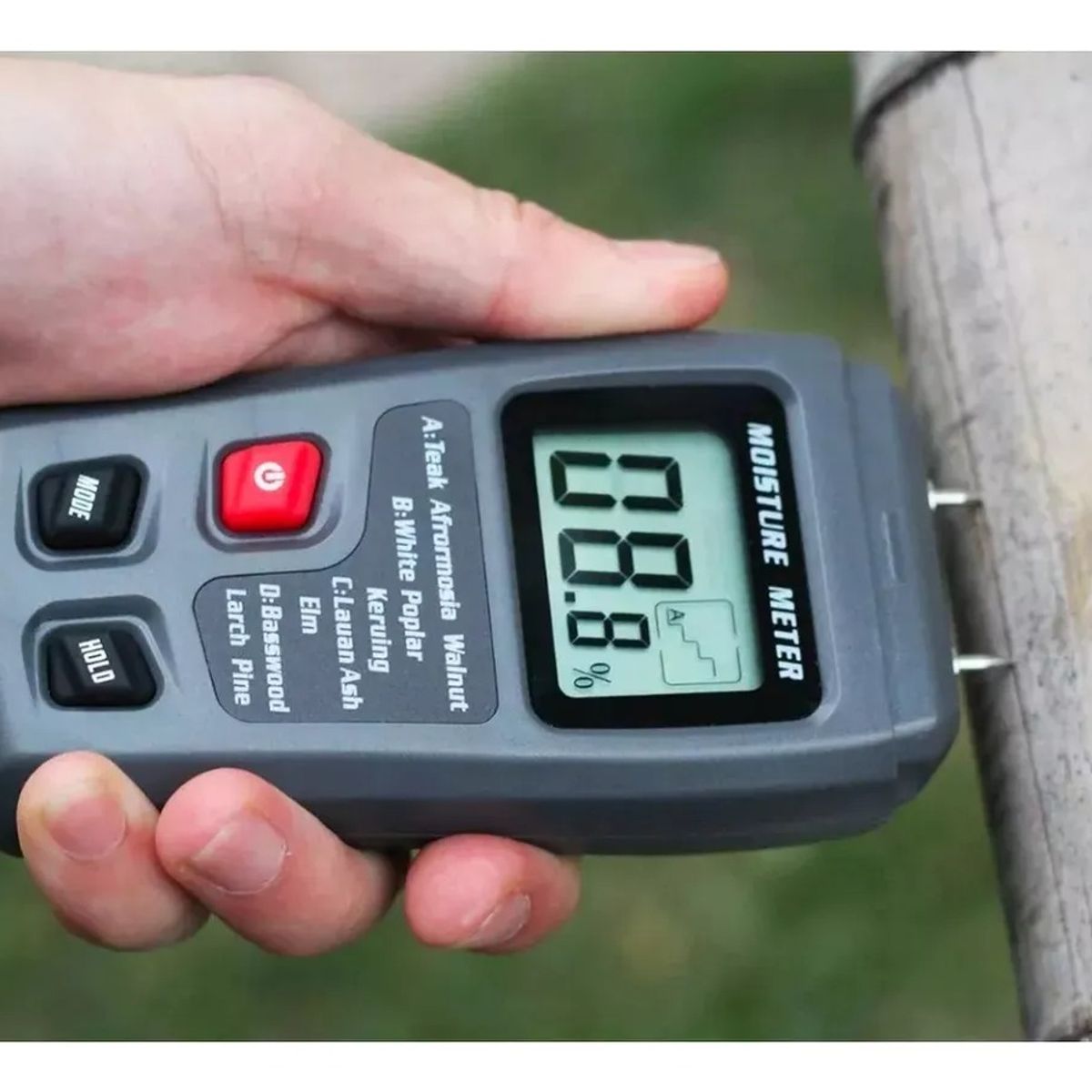 GENERICO - Medidor Humedad Madera Pantalla Digital