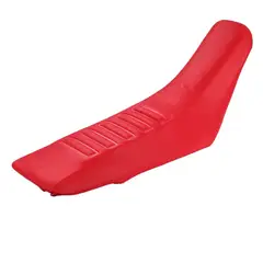 GENERICO - Tapiz Forro Funda Asiento Antideslizante Moto Honda rojo roja