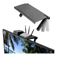 GENERICO - Base Estante Para Tv Smart Tv Soporte Televisor Organizador Negro