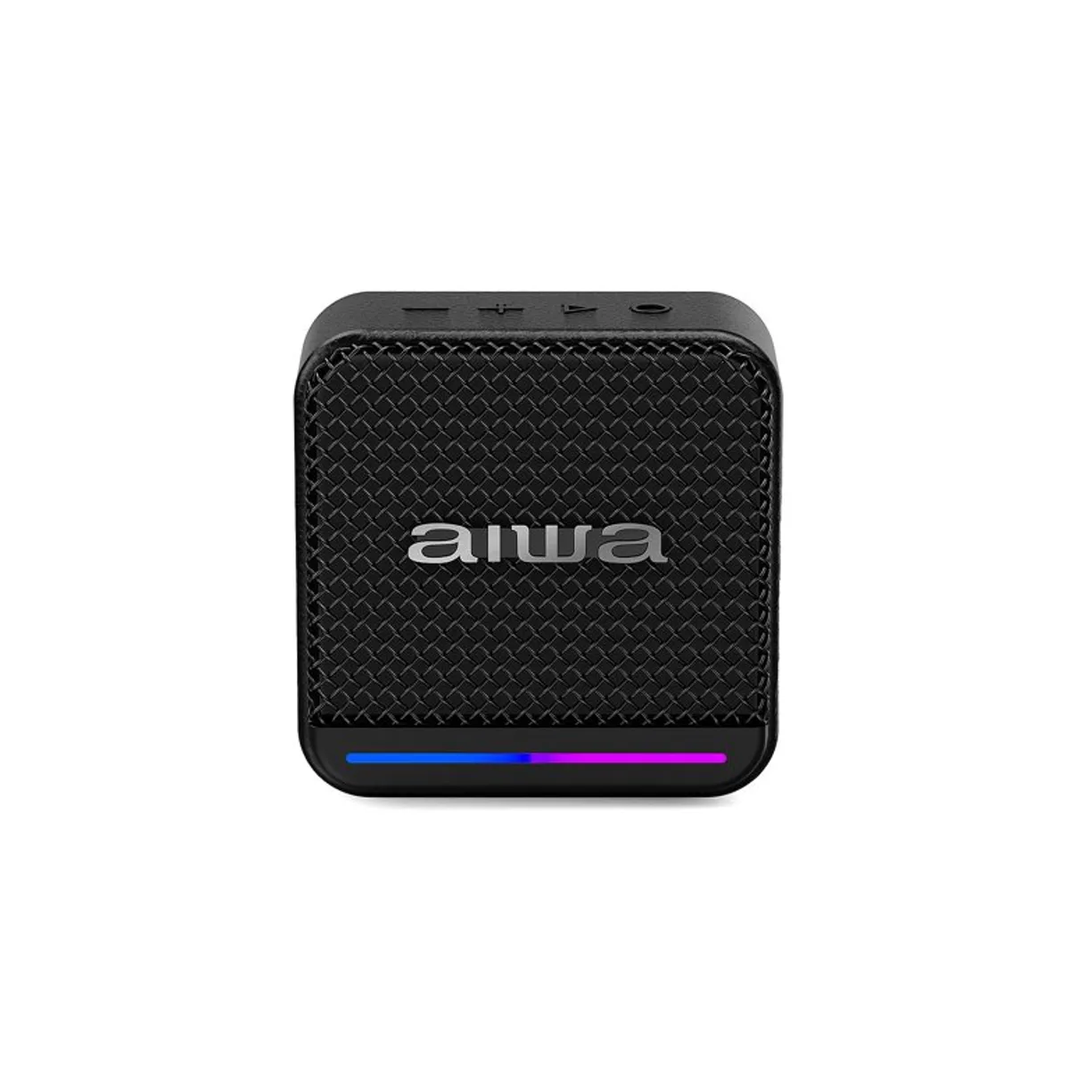 AIWA - PARLANTE PORTÁTIL BLUETOOTH 7W TWS RADIO FM LUZ RGB AIWA AW-Q3