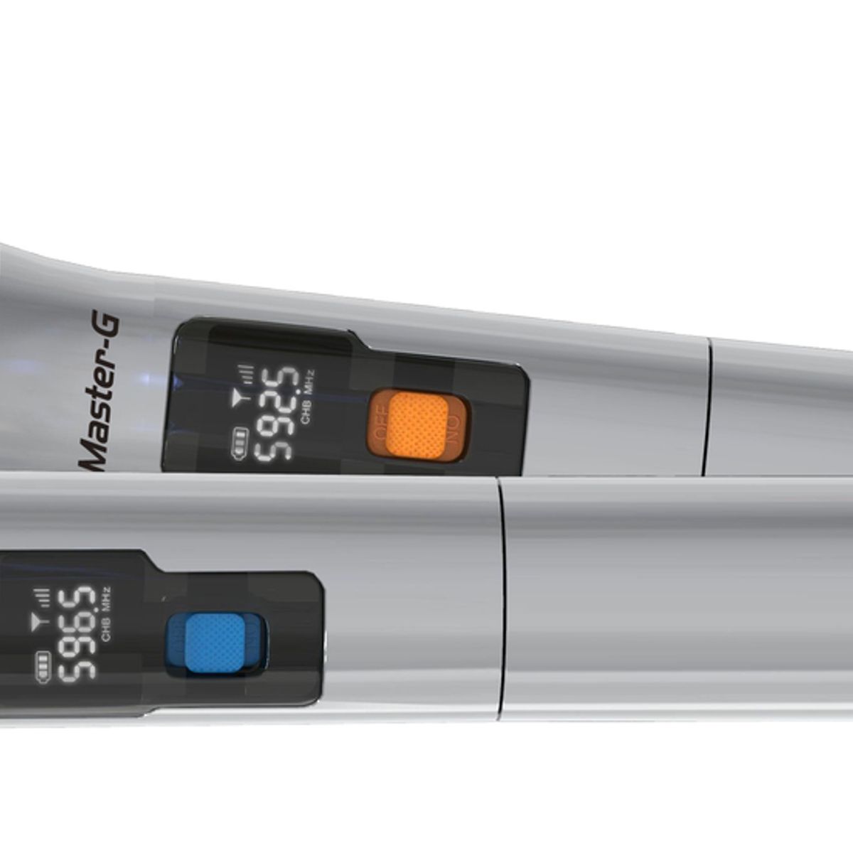 GENERICO - MICRÓFONOS INALÁMBRICOS RECARGABLE CRECEPTOR UHF 80HZ-18HZ MASTER-G MGMIC2UHF