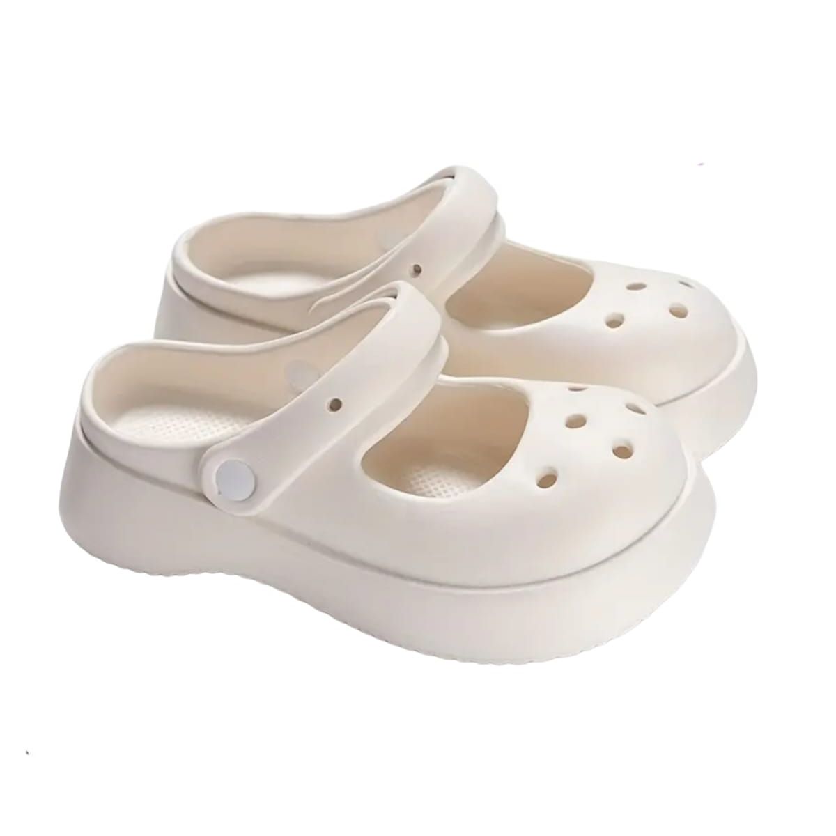 OMAS - Zuecos Plataforma Mary Jane Sandalias Zapatos Eva Antideslizantes