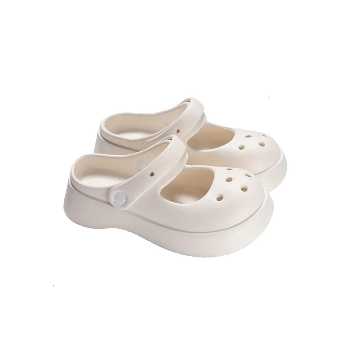 OMAS - Zuecos Plataforma Mary Jane Sandalias Zapatos Eva Antideslizantes