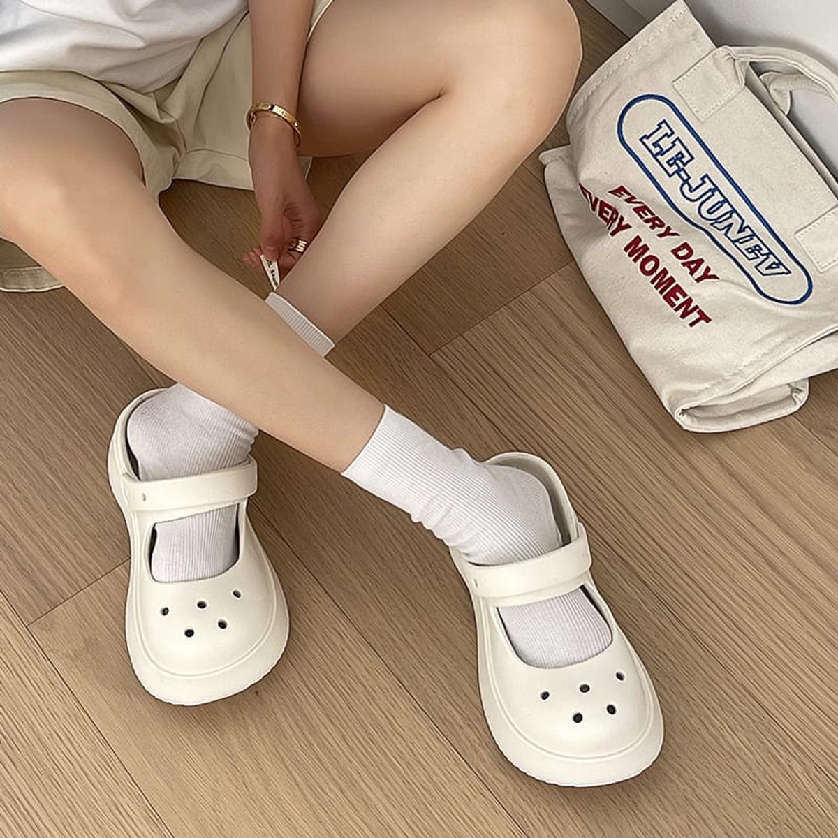 OMAS - Zuecos Plataforma Mary Jane Sandalias Zapatos Eva Antideslizantes