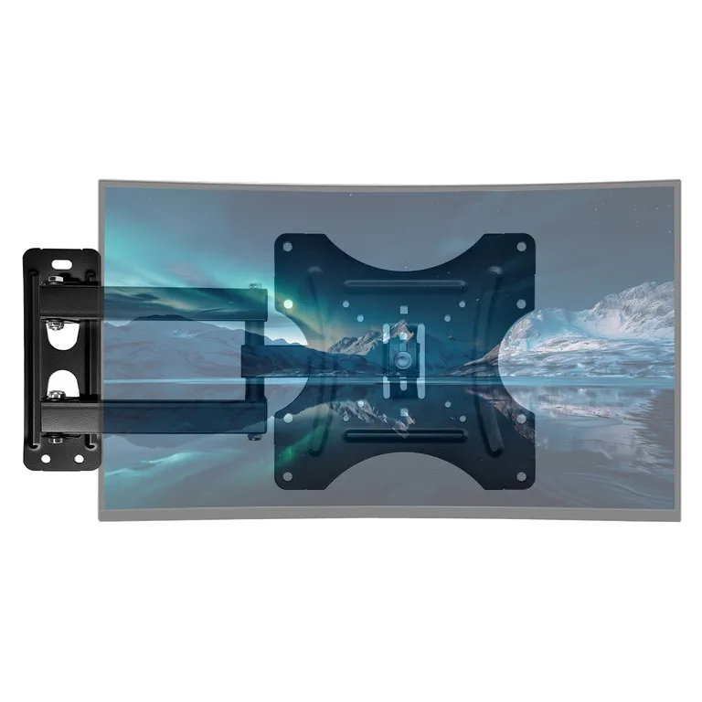 VIDITA Soporte TV 14-42” Pared Ajustable Extensible Resistente Negro