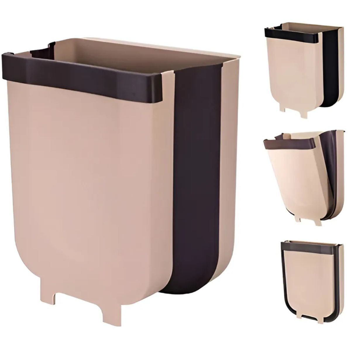 GENERICO - Basurero Plegable Multiuso Colgante Cocina