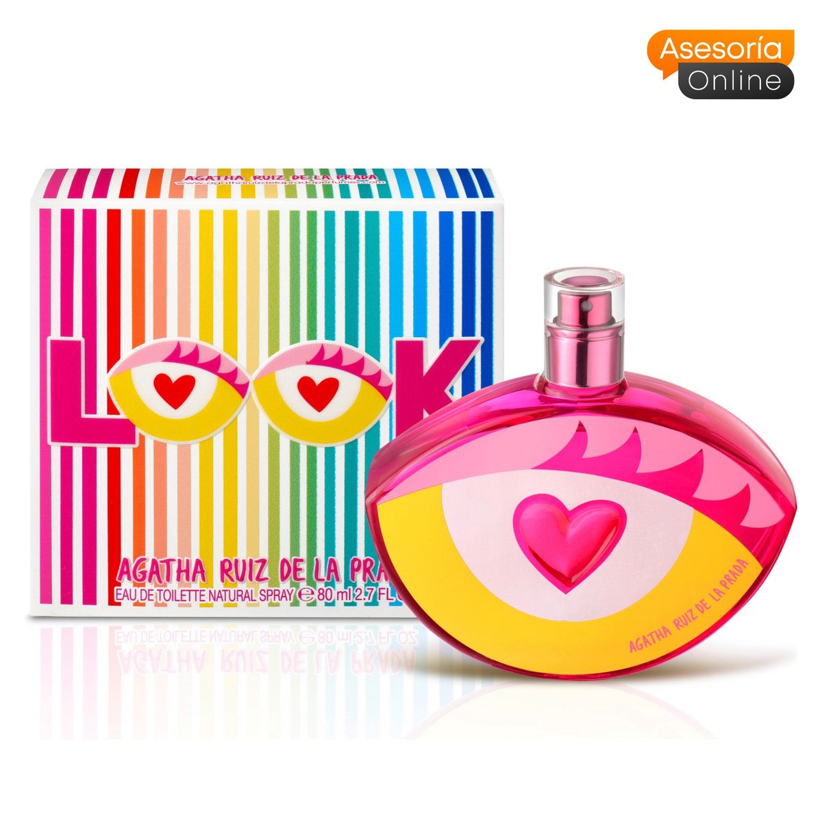 AGATHA RUIZ DE LA PRADA - Perfume Mujer Look 80 ml Agatha Ruiz De La Prada