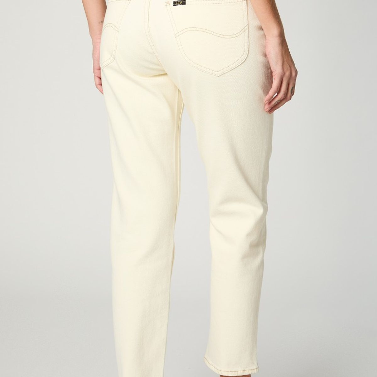 LEE - Jeans Mujer Carol Ecru