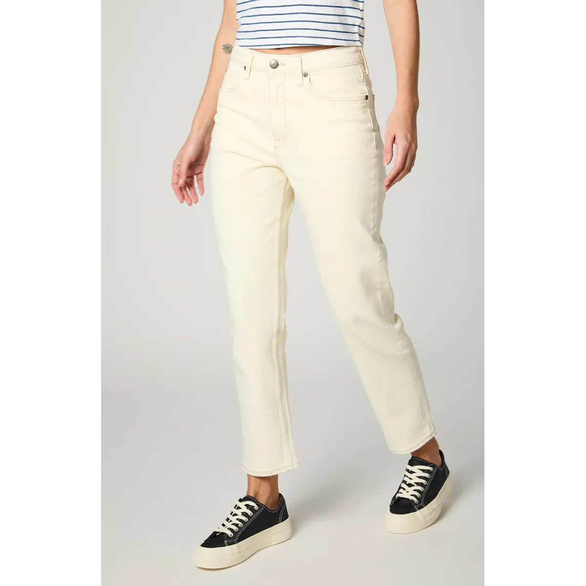 LEE - Jeans Mujer Carol Ecru