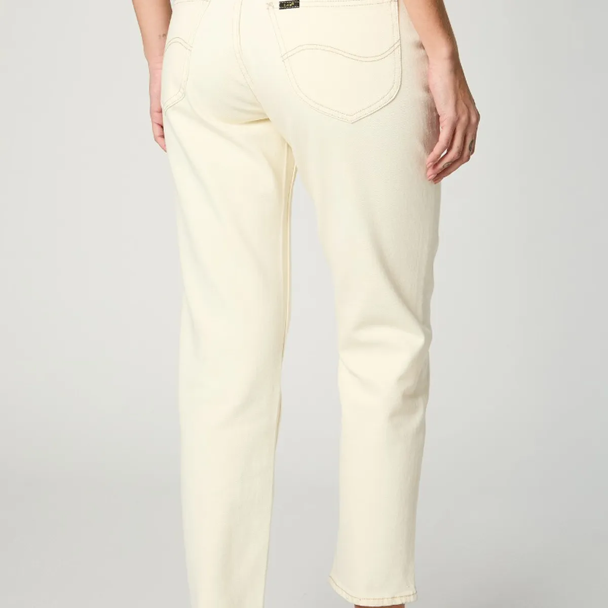 LEE - Jeans Mujer Carol Ecru