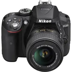 NIKON - Cámara D5300 DSLR con lente con 18-55 mm f35-56 - Reacondicionado