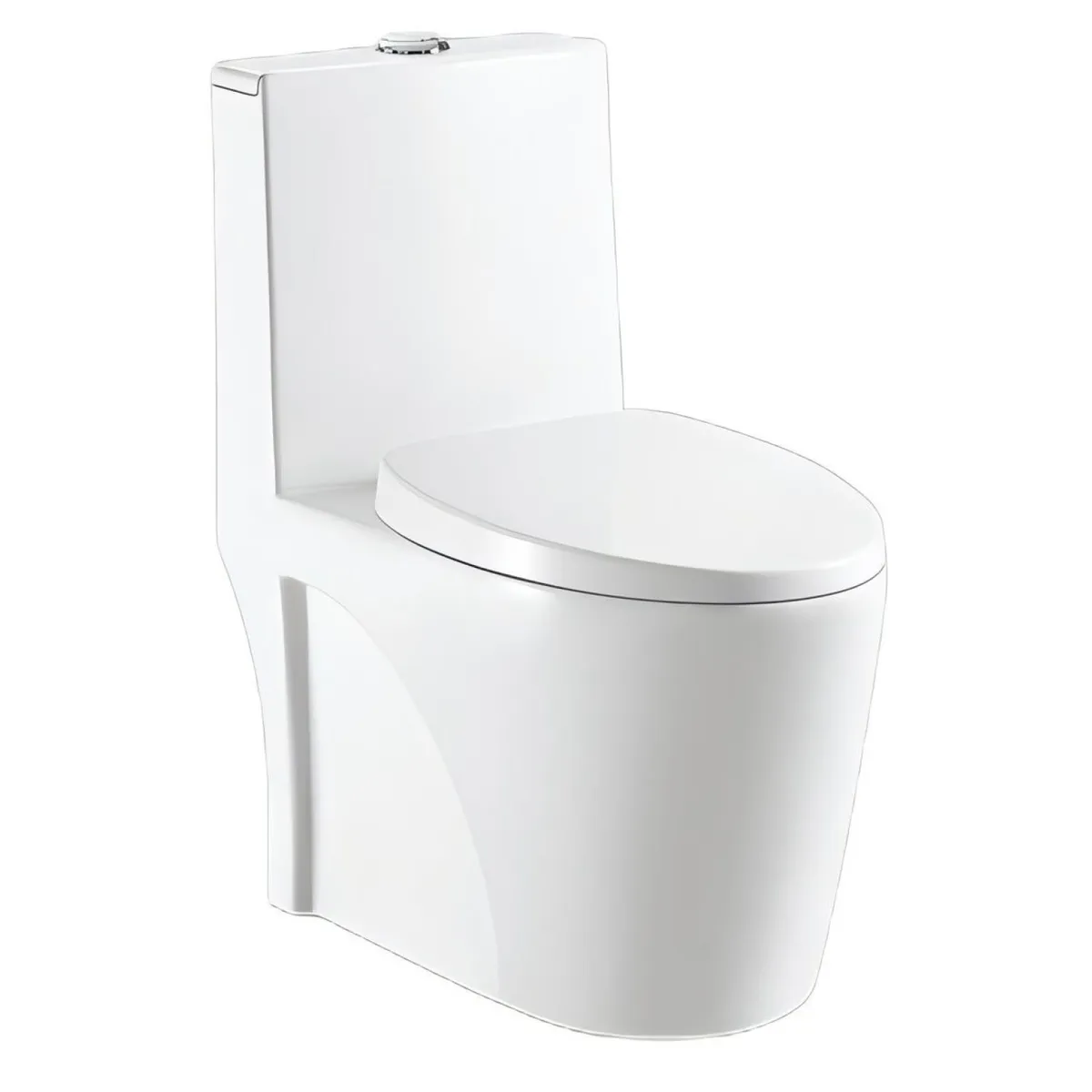 DOER - WC One Piece Bruzone Doble descarga 4-6 litros Blanco - CERTIFICADO