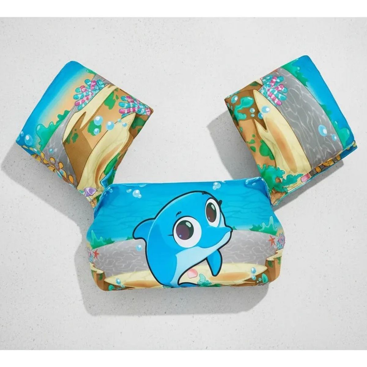 DEFENSOR FOREVER - Flotador Con Alitas para niñas, Chaleco de 2 A 6 Años diseño de Delfin