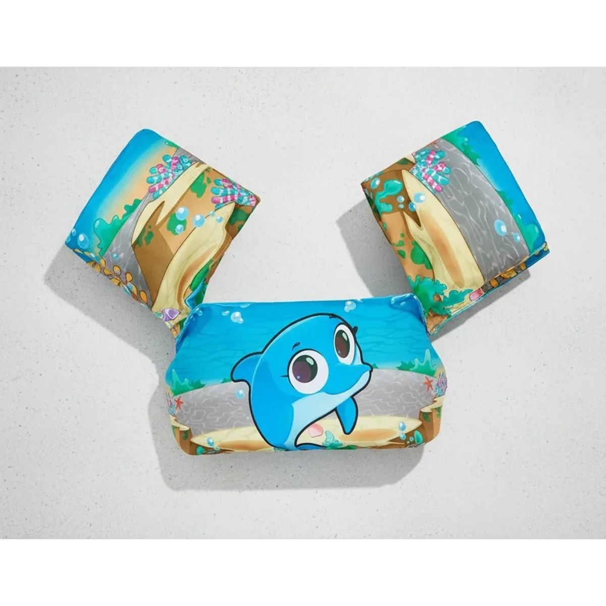 DEFENSOR FOREVER - Flotador Con Alitas para niñas, Chaleco de 2 A 6 Años diseño de Delfin